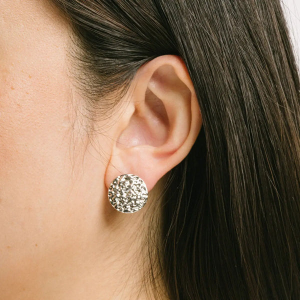 Earrings - Clip On - Silver - Fashion