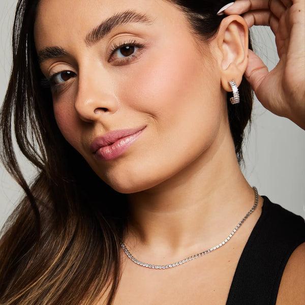 Earrings - Clip On - Silver - Coil - Fashion