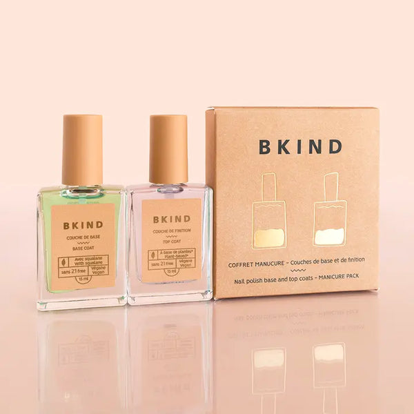 Beauty & Personal Care - Manicure Pack - Nail Polish Duo - Base and Top Coats