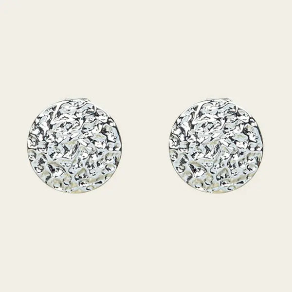 Earrings - Clip On - Silver - Fashion