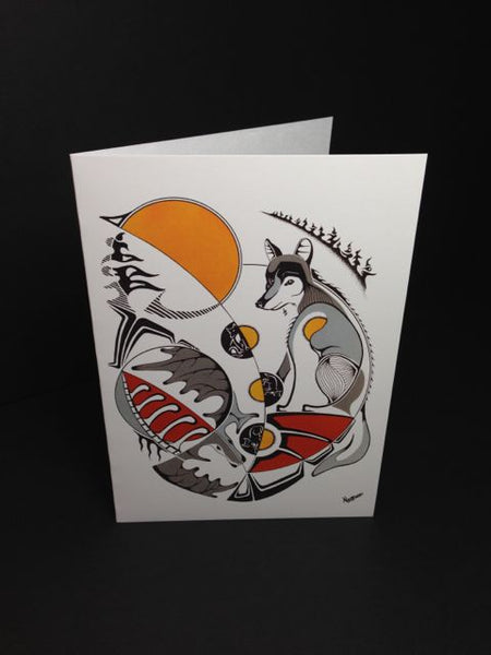 Canadian Artist - Blank - Indigenous - Perseverance Art Card (AC710)