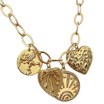 Necklace - Heart Charm Necklace