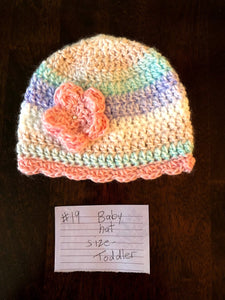 Crochet Hat - Toddler #19 - Artisan