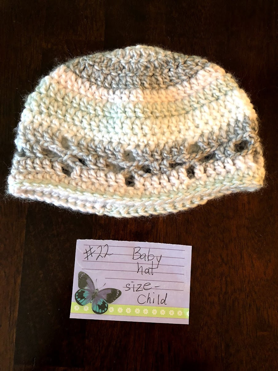 Crochet Hat - Child #22 - Artisan