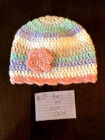 Crochet Hat - Child #23 - Artisan