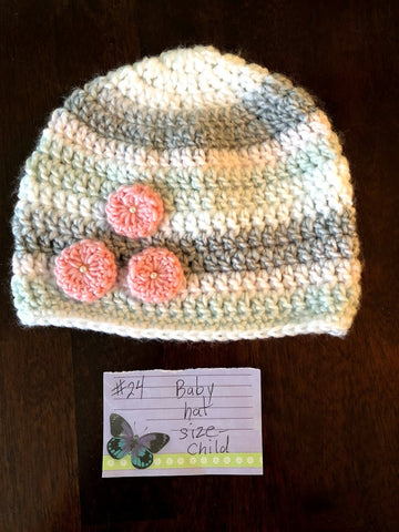 Crochet Hat - Child #24 - Artisan