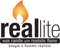 Candles - Flameless - Reallite Medium - 3x7"H