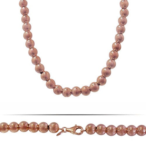 Necklace - .925 SS Rose Gold - #133309