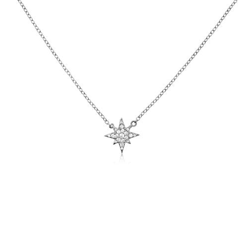 Necklace - .925 SS - Starburst - #14534
